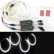 ไฟหน้าแบบไฟหน้าฮาโลไฟสีขาวหลอดไฟ CCFL LED 4*131มม. สำหรับรถ BMW E36 E46 E38 E39