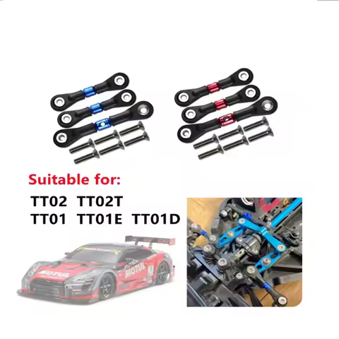 Tamiya TT02, TT02T, TT01, TT01E, TT01D Adjustable - length Steering Linkage