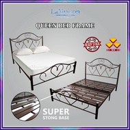 LaMoison 3V Queen Size Bed Frame Double Bed Frame Katil Queen