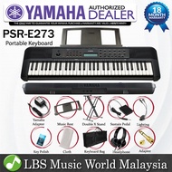 Yamaha PSR-E273 61 Keys Portable Keyboard Deluxe Package Electric Piano (PSRE273 PSR E273)
