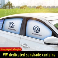 Car curtains, Volkswagen sunshade, Golf Tiguan Touran Polo magnetic suction sunshade, isolating ultraviolet rays