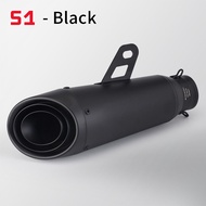 51mm Universal Motorcycle Exhaust proyect Escape with DB Killer For R6 R3 R25 MT07 MT09 Z400 Z900 Z6
