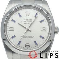 นาฬิกา Rolex Air-King รุ่น 114200(M) ตัวเรือนสแตนเลส สำหรับผู้ชาย สีเงิน ขัดเงา รุ่นปี 2008 สภาพดีเย