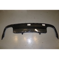 CARBON FIBER REAR BUMPER LIP DIFFUSER SPOILER DUAL OUTLET FOR VW PASSAT CC SEDAN 2009-2012