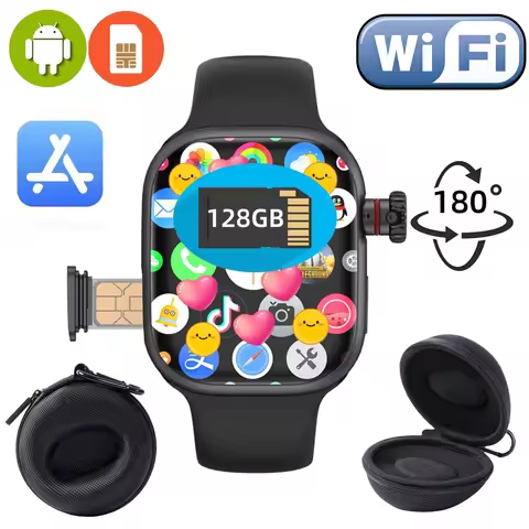 CD99 Smart Watch 8GB RAM AMOLED Wifi ROM GPS 128GB Position APP Download Bluetooth Men Women Cellula