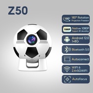 Mini Projector with WiFi and Bluetooth Auto Focus & Vertical Keystone Smart Portable Projector Andro