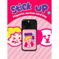 card holder magsafe card holder Original Universal magsafe Cute Back Clip Card Holder