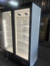 營業雙門冰箱 2門西點機下型 四尺 玻璃冷藏櫃 免保養 省電 低噪音  220V 全省配送 冷藏展示櫃