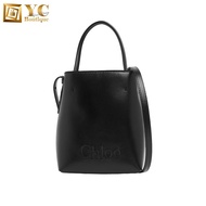 Chloe Sense Micro Tote Bag for Women in Black - CHC23UP873I10-001