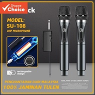 Handheld Wireless Microphone Rechargeable Microphone UHF Dynamic Microphone Wireless Microphone