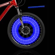 12pcs Blue Color Bicycle Spoke Reflective Strip