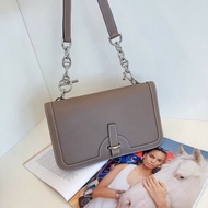 Hermes愛馬仕 Sac Chaine D’Ancre稀有✨豬鼻子鏈條腋下信封包 肩背包