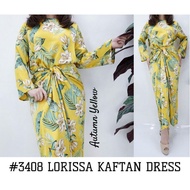(Ready stock) #3408 LORISSA KAFTAn DREESS WOMEN