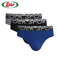 KATUN Rider R782B Men's Briefs, Premium Amigo Cotton Spandex Underwear, Pack of 3