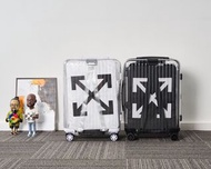 🎁實拍2色 RIMOWA x Off-White See Through 36L Case OW 透明行李箱 登機箱 旅行箱（Size 20 / 21寸）