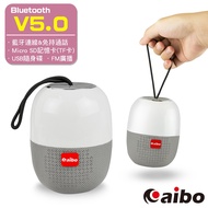 aibo BT-L07 多功能隨身攜帶式 藍牙V5.0無線喇叭(TF卡/隨身碟/FM)-灰色