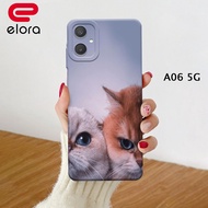 Latest Samsung A06 5G Case - Elloraa.id - Samsung A06 5G 2025 Casing - Cats Case Motif - Cellphone P