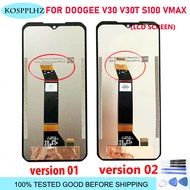 ต้นฉบับใหม่สำหรับ DOOGEE V30 S120 V30pro V31GT V30T S100 Pro S110 V Max หน้าจอสัมผัสตัวแสดงอ่านแอลซี