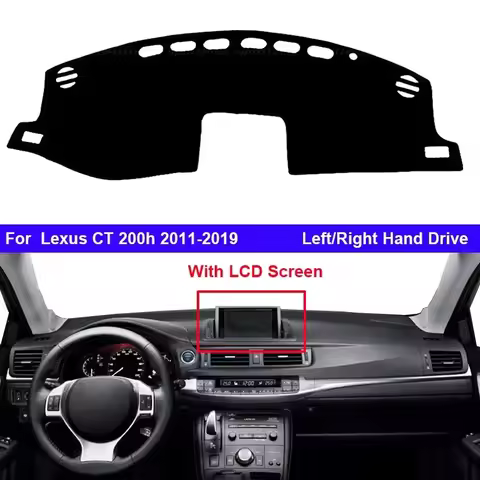 Car Inner Dashboard Cover For Lexus CT 200h 2011 - 2019 CT200h Auto Dash Mat Carpet Cape Sun shade D