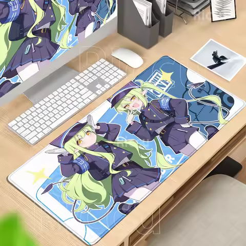 Gaming Mousepad Blue Archive Highlander Railroad School nozomi hikari Nonslip HD Printing Mouse Pad 