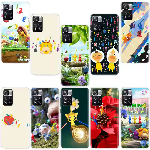 Game Pikmin 4 Phone Case For Xiaomi Poco F7 14 Ultra Mi 15 10 11 Lite X7 X6 X5 X3 M5S M6 10T 11T F6 