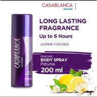CASABLANCA FEMME PETUNIA 200ML PERFUME BODY SPRAY  FLASH SALE av