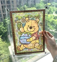 日本tenyo ensky 透明拼圖puzzle保護框 立牌展示框/保護框                                                              玩