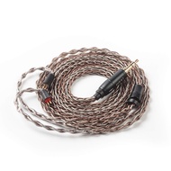 KBEAR Rhyme 2Pin IEM Cable 8 Core Upgraded Copper-Silver Hybrid Earphone Cable Ear Monitor Replaceme