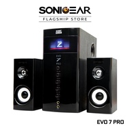 SonicGear EVO 7 Pro Multimedia Bluetooth Speaker | Dual Microphone Input | FM Radio | USB Playback