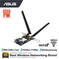 [BULK PACK]Asus PCE-AX3000 AX3000 Dual Band PCI-E WiFi 6 (802.11ax), Bluetooth 5.0, WPA3, OFDMA and 