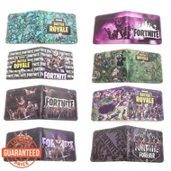 FB8 Fortnite game peripheral short wallet PU leather embossing 80% discount wallet student change wallet