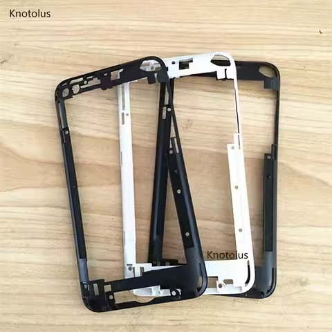 black white touch digitizer screen plastic rubber frame bracket adhesive for iPod touch 4th gen touc