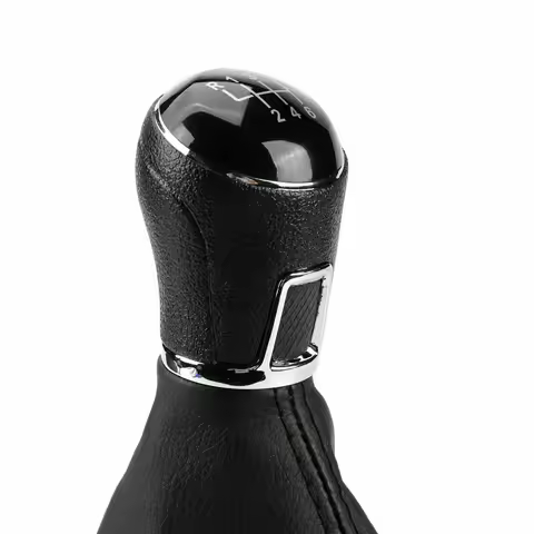 WF-Gear Shift Knob Gaiter Boot Cover PU Leather For- Passat 3C B6 3C2 3C5 2005-2011