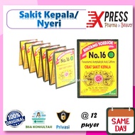 XPRESS ! Puyer No 16 isi 12 sachet Bintang Todjoe Tujuh Puder 38 Kalbe Sakit Kepala