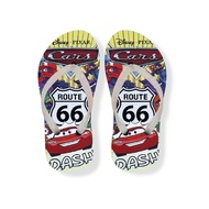 Mcqueen Racing cars lighting Boys Flip Flops