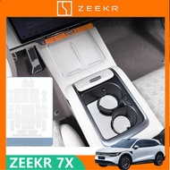 2025 ZEEKR 7X Door Slot Mat Anti-Slip Mat Storage Box Armrest Box Water Coaster Storage Box Interior