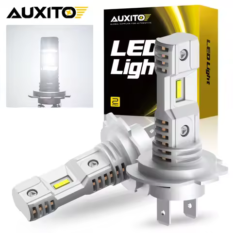 AUXITO 2Pcs Slim H7 LED Headlight H7 LED Headlamp Wireless Super Bright 6500K White for Chevrolet Cr