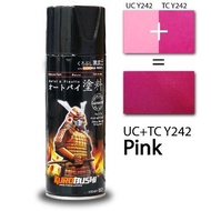 Sơn xịt màu hồng TCY242+UCY242 samurai