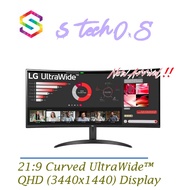 LG 34WR50QC curved ultrawide 100Hz monitor [last unit  -ready stock] [free shipping]