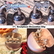 ARMARIO Headphone Diameter Buckle, DIY Decorative Headphone Decoration Clip, Creative Gift Easy to I
