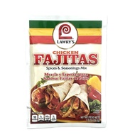 U.S. Imported Lawry's Fajitas/Taco/CHILI Mexican Fajitas Compound Seasoning Powder/56