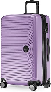 Mitte - Large Hard Shell Suitcase, TSA 4 Wheels, Check-in Luggage with 8 cm Volume Extension, 77 cm,