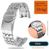 12X 21mm Solid Stainless Steel Watchband Watch Band Strap Bracelet For Swatch Band male YRS403 S5o