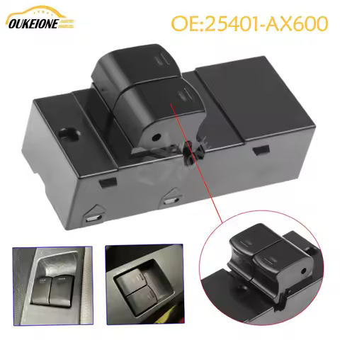 Car Accessories Electric Master Power Window Control Switch Lifter Button for Nissan Micra III K12 2