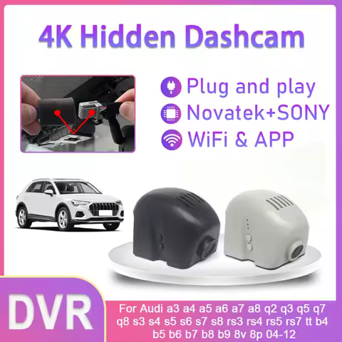 4K Dash Cam Car DVR For Audi a3 a4 a5 a6 a7 a8 q2 q3 q5 q7 q8 s3 s4 s5 s6 s7 s8 rs3 rs4 rs5 rs7 tt b