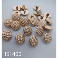 400 Pcs rose gold Spot Mat Mushroom Buttons 13 mm 15 mm 18 mm