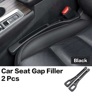 【New Product】2PCS Car Seat Gap Filler Between Seats Crevice Interior Decoration Accessories For BMW 