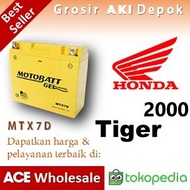 Aki kering/ Tiger 2000 Honda/ MTX7D MOTOBATT/ cc accu motor