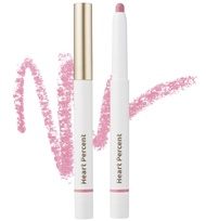 Heart Percent Dote On Mood Lip Pencil, Long-Lasting Creamy Lip Crayon Smooth Color Liner Retractable