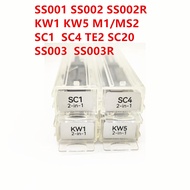 {asfrdt} ชุดเครื่องมือช่างกุญแจ Lishi รุ่น SS001 SS002 SS002R KW1 KW5 M1/MS2 SC1 SC4 TE2 SC20 SS003 